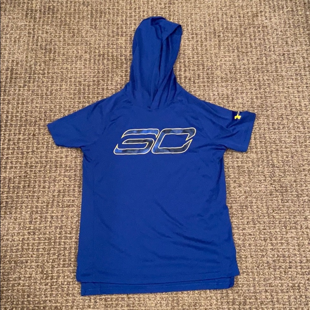 Boys Stephen Curry Shirt with Hoodie